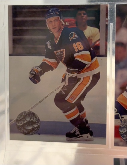 1991-92 Pro Set Platinum #109 Brett Hull — front