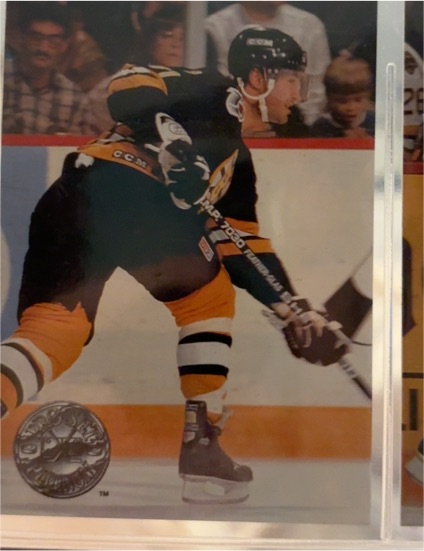 1991-92 Pro Set Platinum #154 Bob Carpenter Boston Bruins — front