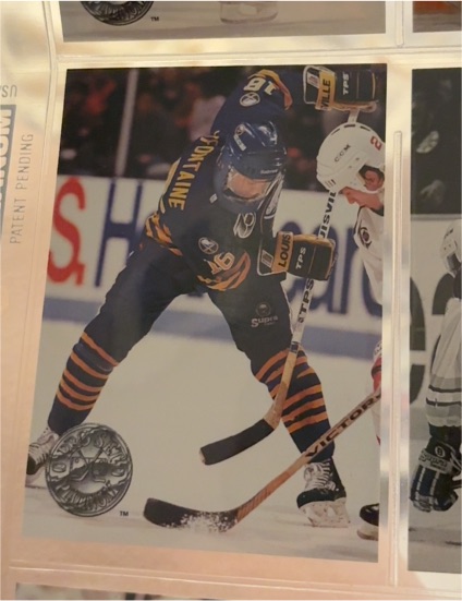 1991-92 Pro Set Platinum #157 Pat LaFontaine — front