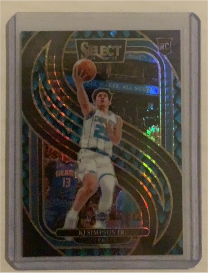 2024-25 Panini Select Premier Level #193 KJ Simpson Jr. — front