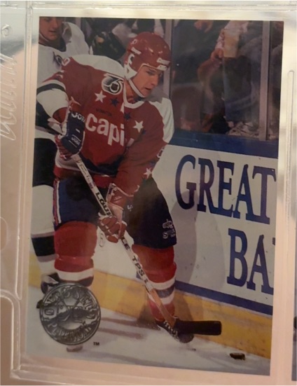 1991-92 Pro Set Platinum #241 Randy Burridge — front