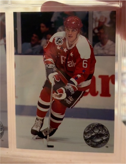 1991-92 Pro Set Platinum #243 Calle Johansson — front