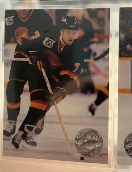 1991-92 Pro Set Platinum #236 Cliff Ronning — front