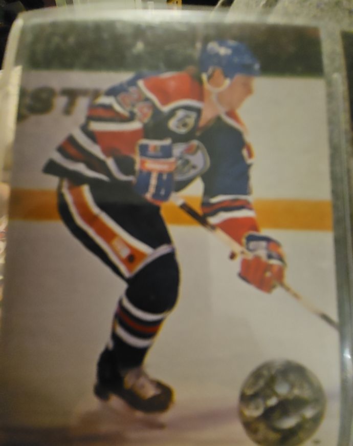 1991-92 Pro Set Platinum #172 Dave Manson Edmonton Oilers — front