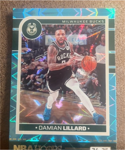 2024-25 Panini NBA Hoops #61 Damian Lillard — front