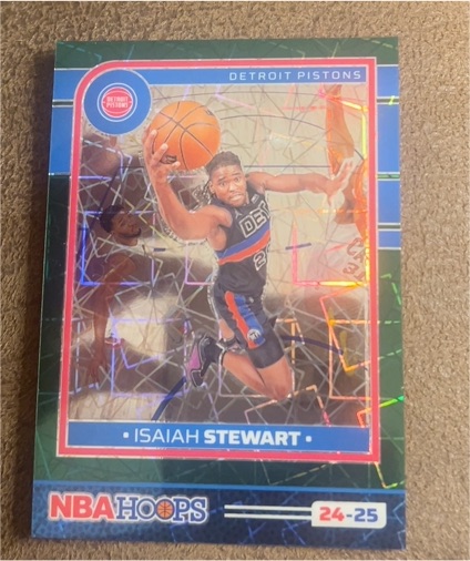 2024-25 Panini NBA Hoops #107 Isaiah Stewart — front