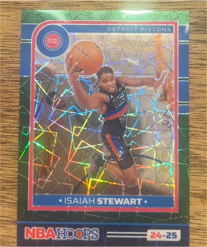 2024-25 Panini NBA Hoops #24-25 Isaiah Stewart — front