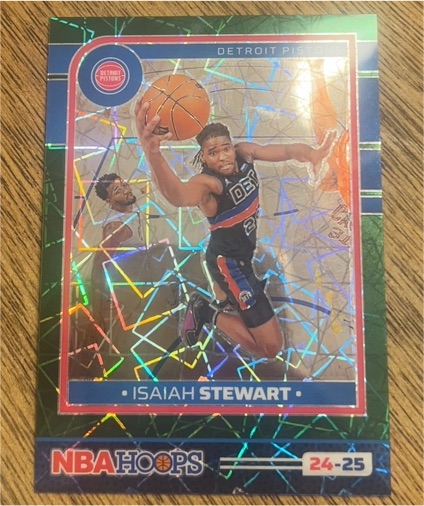 2024-25 Panini NBA Hoops #24-25 Isaiah Stewart — front