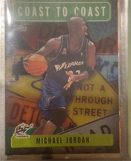 2002 Topps #CC2 Michael Jordan Coast To Coast — front