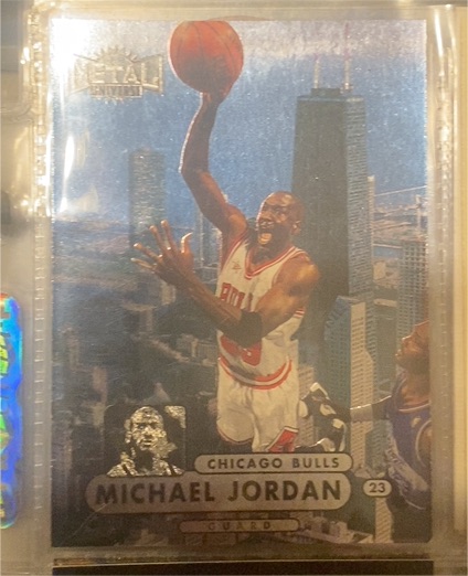 1997-98 Skybox Metal Universe #23 Michael Jordan — front