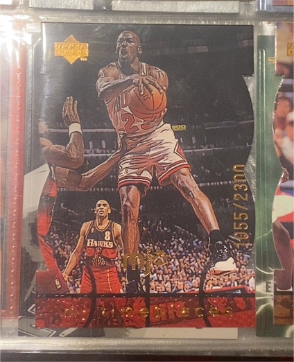 1998 Upper Deck MJx #98 Michael Jordan — front