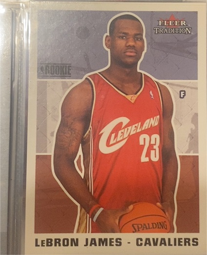 2003-04 Fleer Tradition #261 LeBron James — front