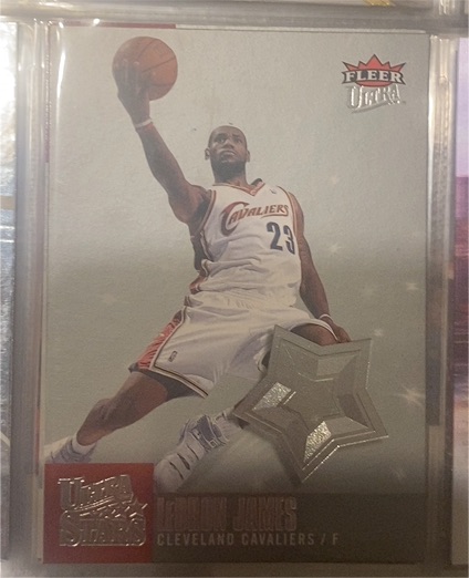 2007-08 Fleer Ultra Stars #US-1 LeBron James — front