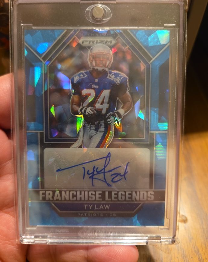 2022 Panini Prizm Franchise Legends Ty Law — front