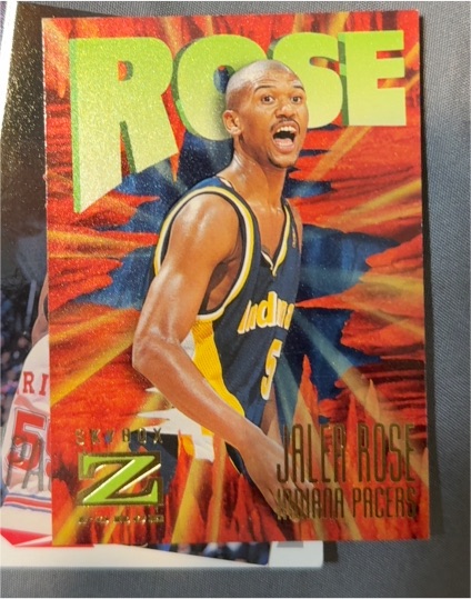 1996-97 SkyBox Z-Force #112 Jalen Rose — front