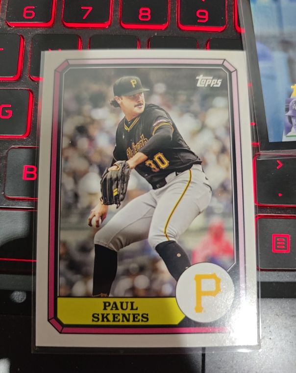 2025 Topps Archives #87BB-22 Paul Skenes — front