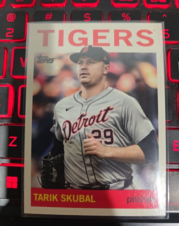 2025 Topps Archives #1 Tarik Skubal — front
