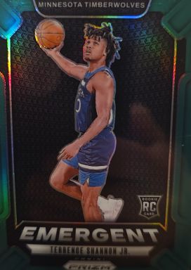 2024-25 Panini Prizm #17 Terrence Shannon Jr. Emergent — front