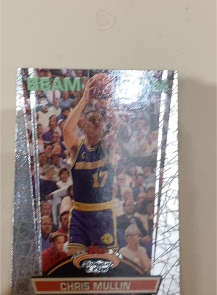 1992 Topps Stadium Club Beam Team #6 Chris Mullin — front