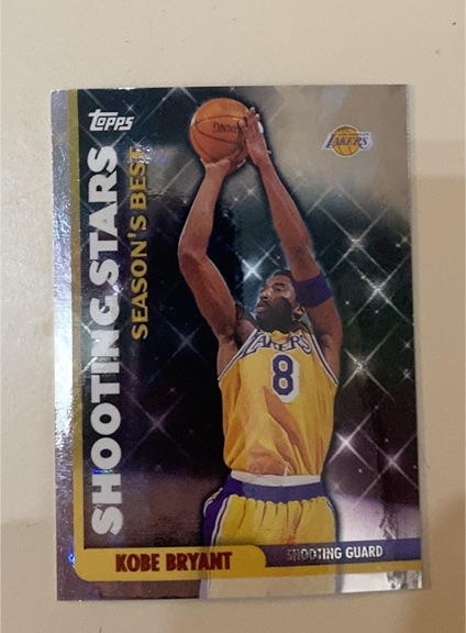 1999-00 Topps Season's Best Shooting Stars #SB19 Kobe Bryant — front