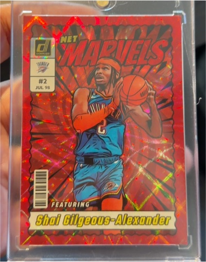 2023-24 Donruss Net Marvels #2 Shai Gilgeous-Alexander — front