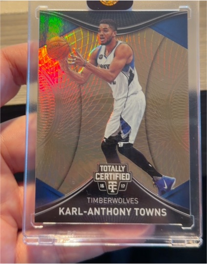 2016-17 Panini Totally Certified #88 Karl-Anthony Towns — front