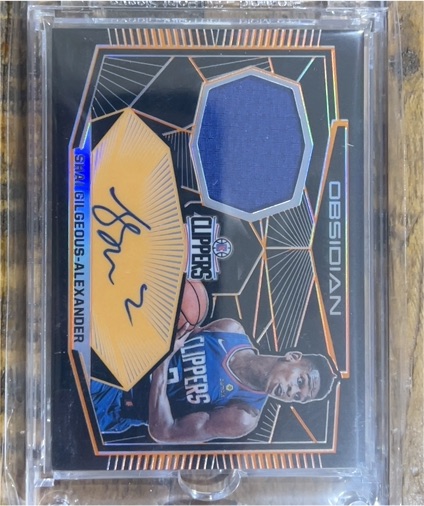 2018-19 Panini Obsidian #RJ-SGA Shai Gilgeous-Alexander — front