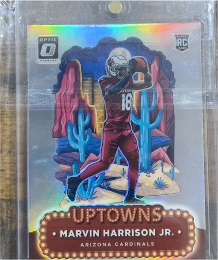 2024 Donruss Optic Uptowns #5 Marvin Harrison Jr. — front