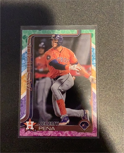 2025 Topps Series 1 #307 Jeremy Pena — front
