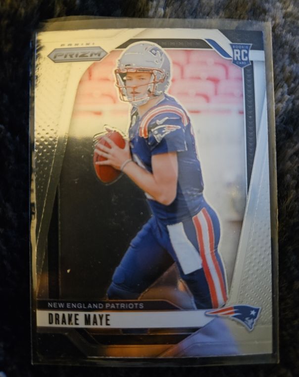 2024 Panini Prizm #329 Drake Maye — front