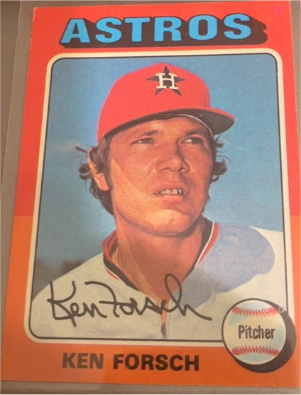 1975 Topps Mini #357 Ken Forsch — front