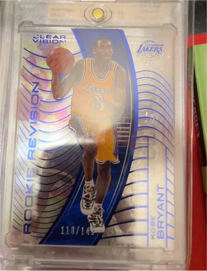 2015 Panini Clear Vision #110 Kobe Bryant Rookie Revision — front