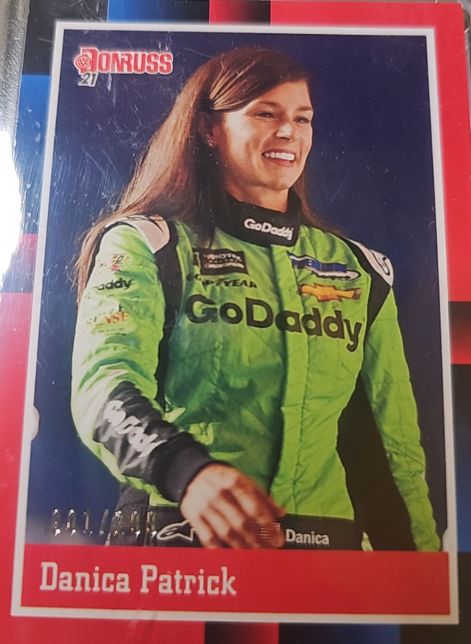 2021 Donruss #166 Danica Patrick — front