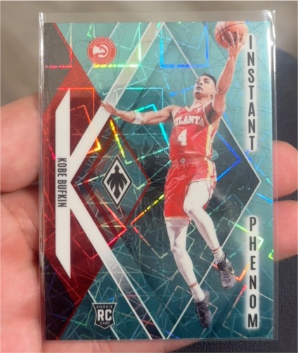 2023-24 Panini Phoenix #25 Kobe Bufkin Instant Phenom — front