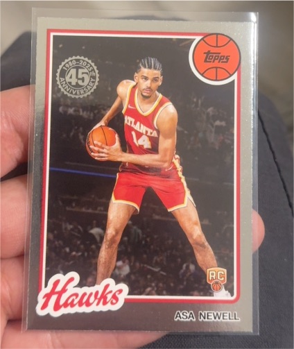 2025-26 Topps 45th Anniversary #80BK-69 Asa Newell — front