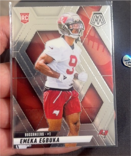 2025 Panini Mosaic #376 Emeka Egbuka — front