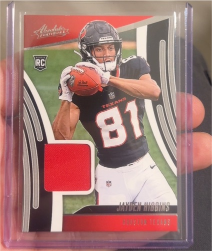2025 Panini Absolute #ARM-JHS Jayden Higgins — front