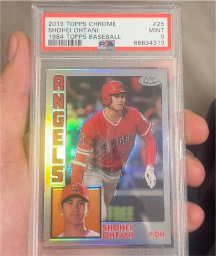 2019 Topps Chrome 1984 Topps Baseball #25 Shohei Ohtani — front