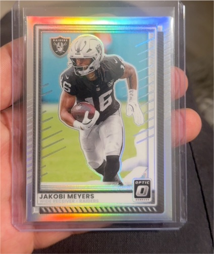 2025 Panini Donruss Optic #77 Jakobi Meyers — front