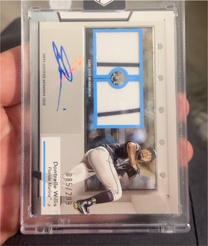 2024 Topps Museum Collection #SWDRA-DW Dontrelle Willis — front