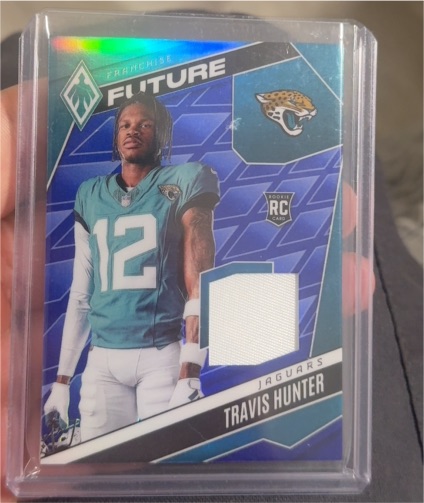 2025 Panini Phoenix Franchise Future #FFM-THR Travis Hunter — front