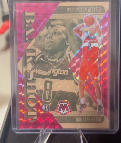 2024-25 Panini Mosaic #12 Bub Carrington Bank Shot — front