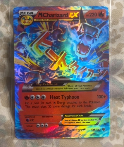 2015 Pokémon TCG Generations #12 Mega M Charizard EX — front