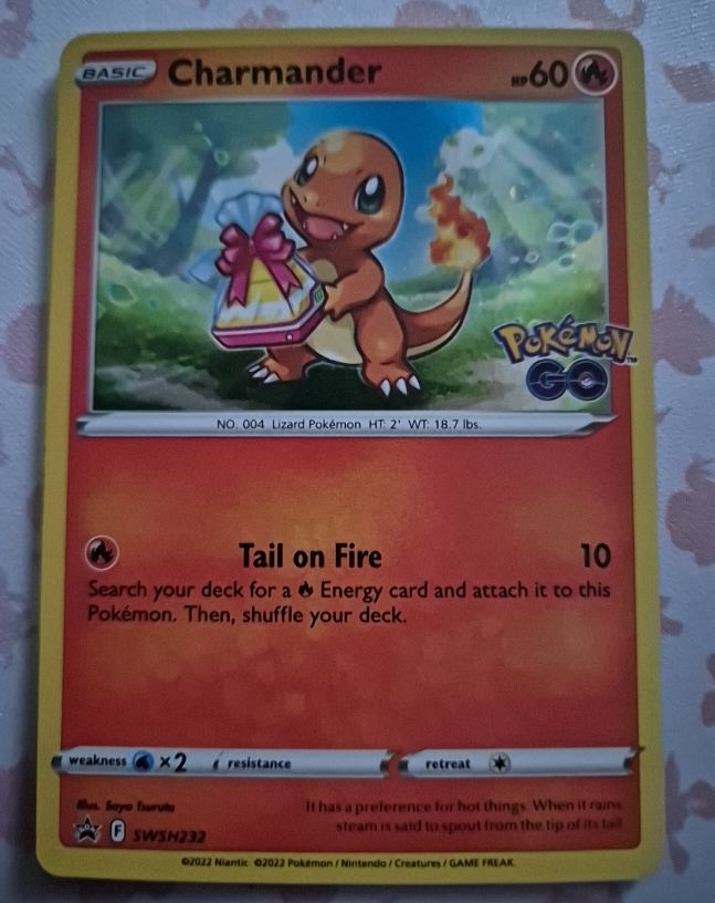 2022 Pokemon TCG SWSH232 Charmander — front