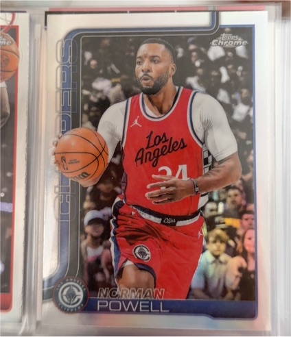 2025-26 Topps Chrome #22 Norman Powell — front