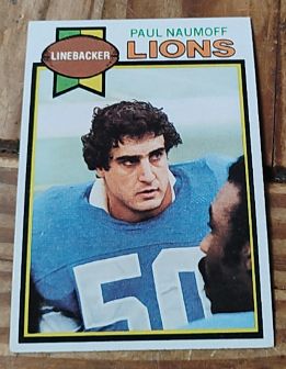 1979 Topps Football #447 Paul Naumoff — front