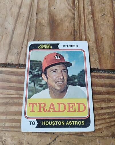 1974 Topps Traded #42T Claude Osteen — front