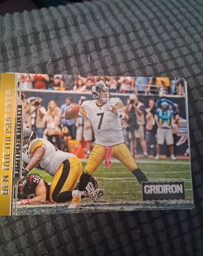 2012 Panini Gridiron #150 Ben Roethlisberger — front