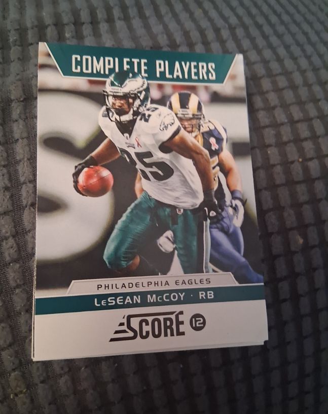 2012 Score Complete Players Glossy #2 LeSean McCoy — front