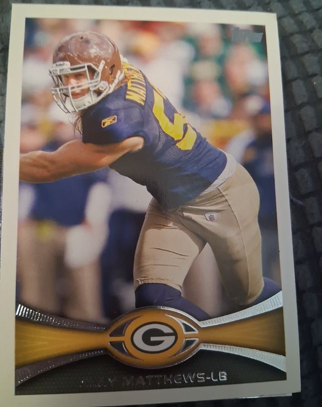 2012 Topps #348 Clay Matthews — front